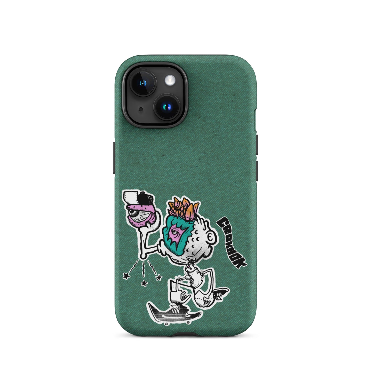 iPhone case - Skateboarding AS0025 Green