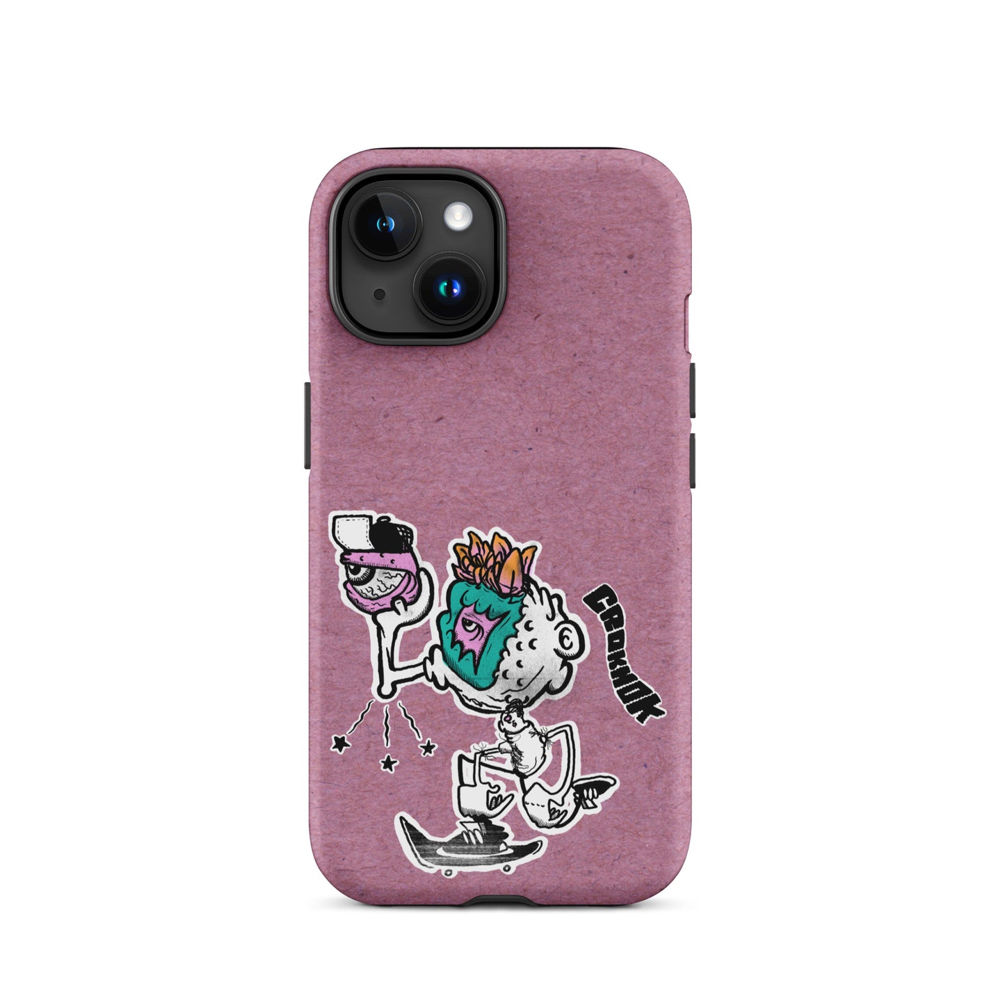 iPhone case - Skateboarding AS0025 Pink