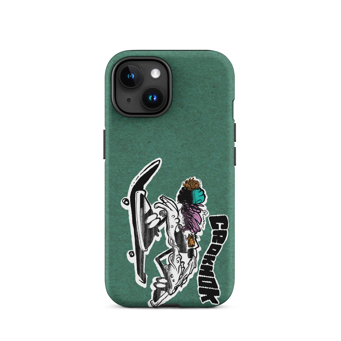 iPhone case - Skateboarding AS0035 Green