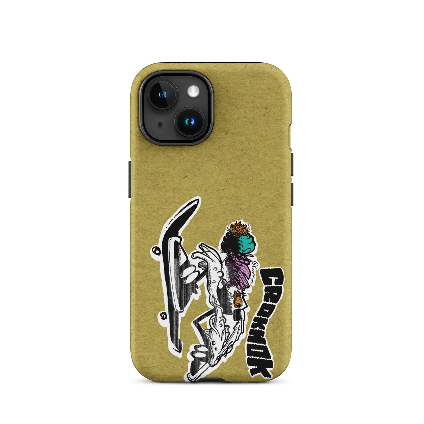 iPhone case - Skateboarding AS0035 Yellow