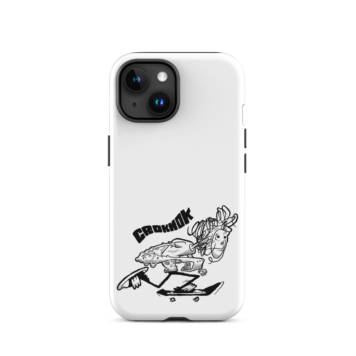 iPhone case - Skateboarding AS0039 White