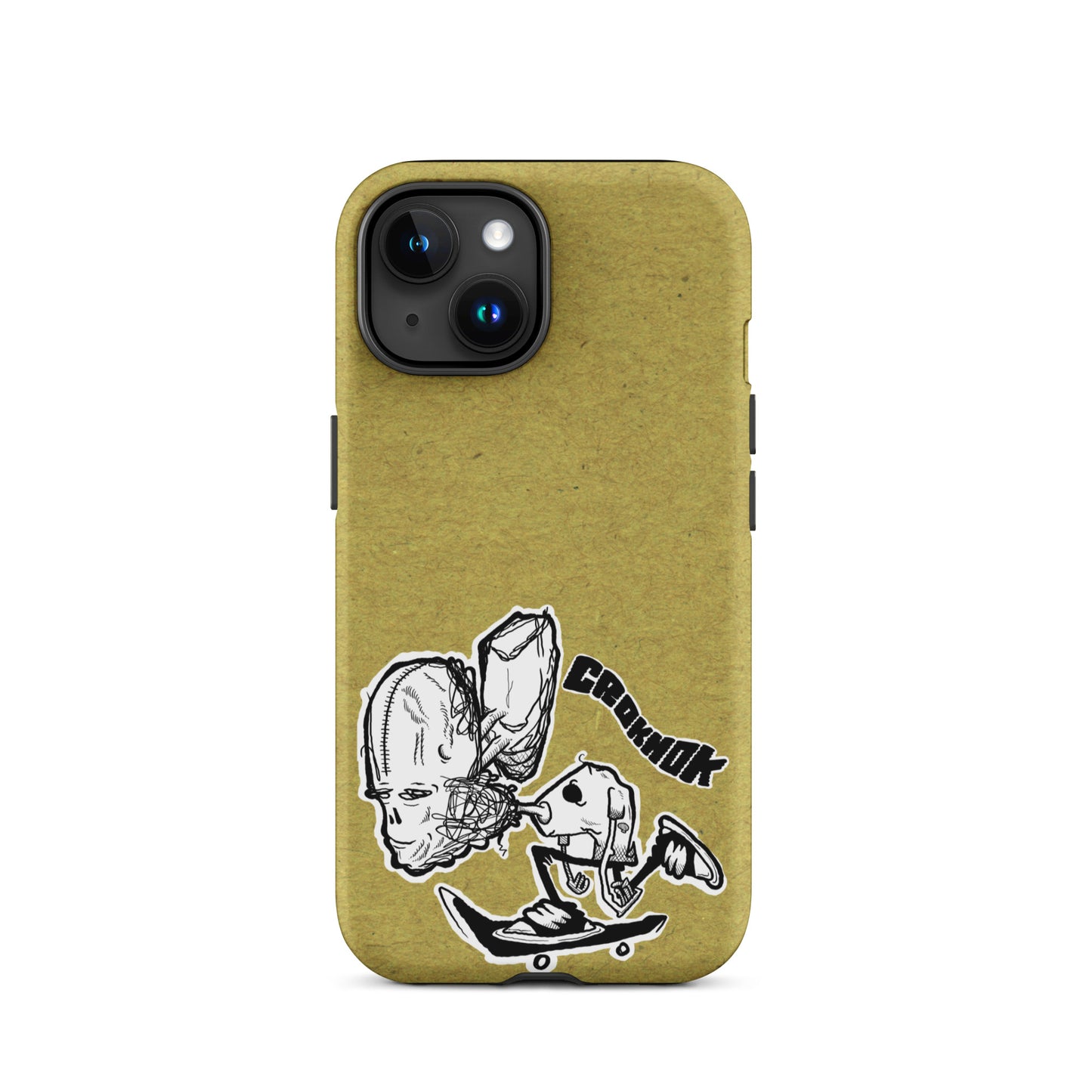 iPhone case - Skateboarding AS0037 Yellow