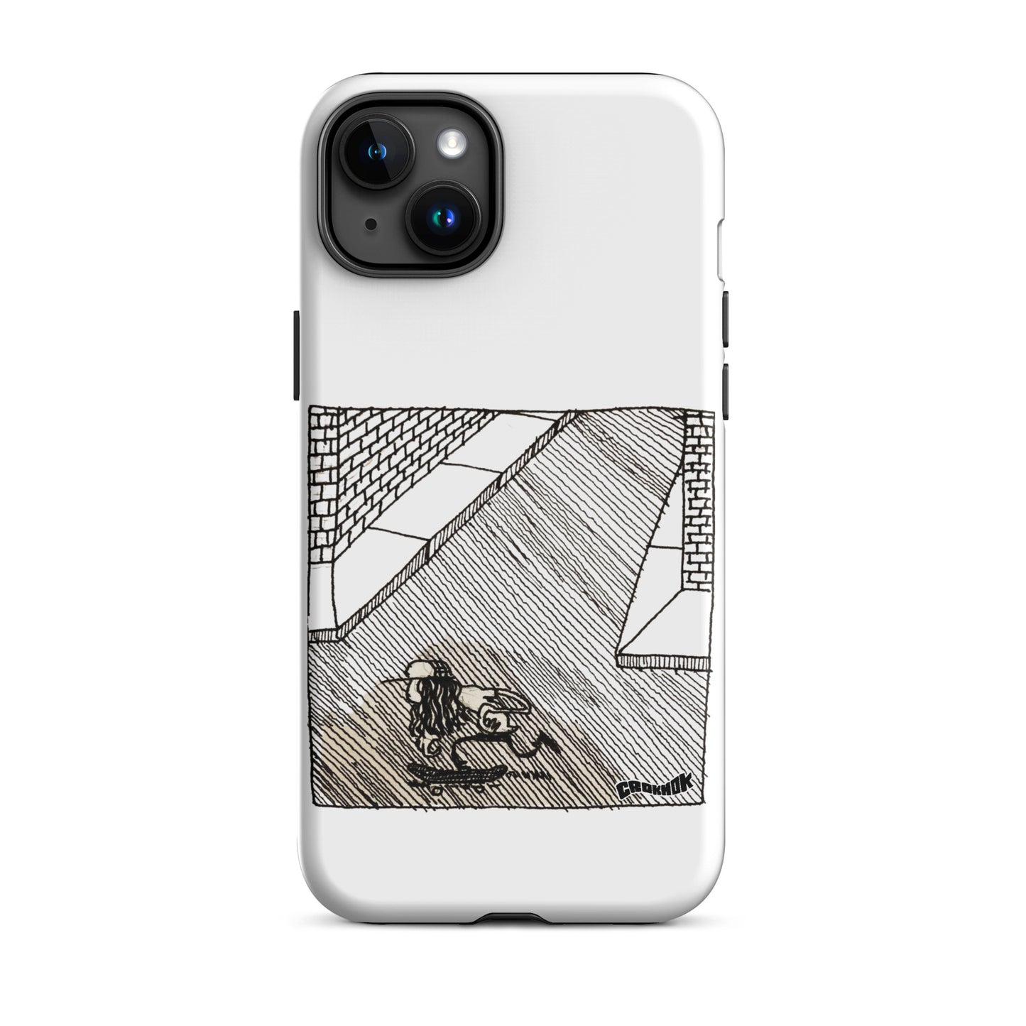 iphone case - skateboarding comics 2309