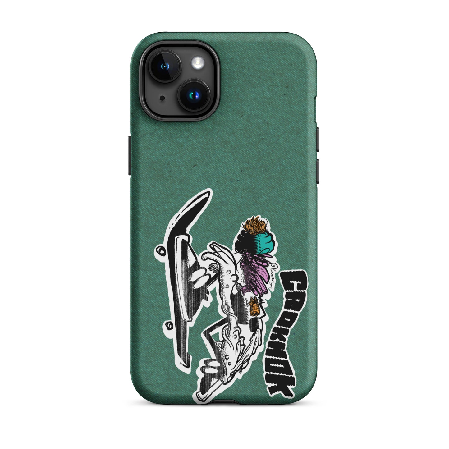 iPhone case - Skateboarding AS0035 Green