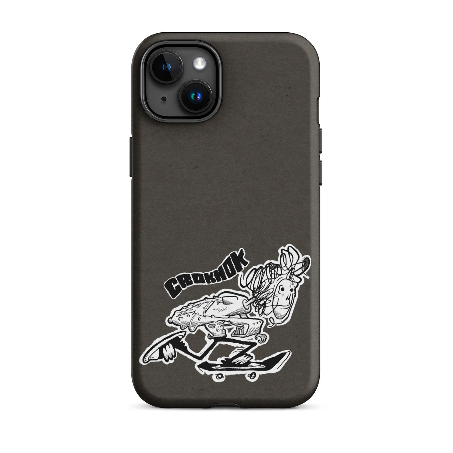 iPhone case - Skateboarding AS0039 Grey