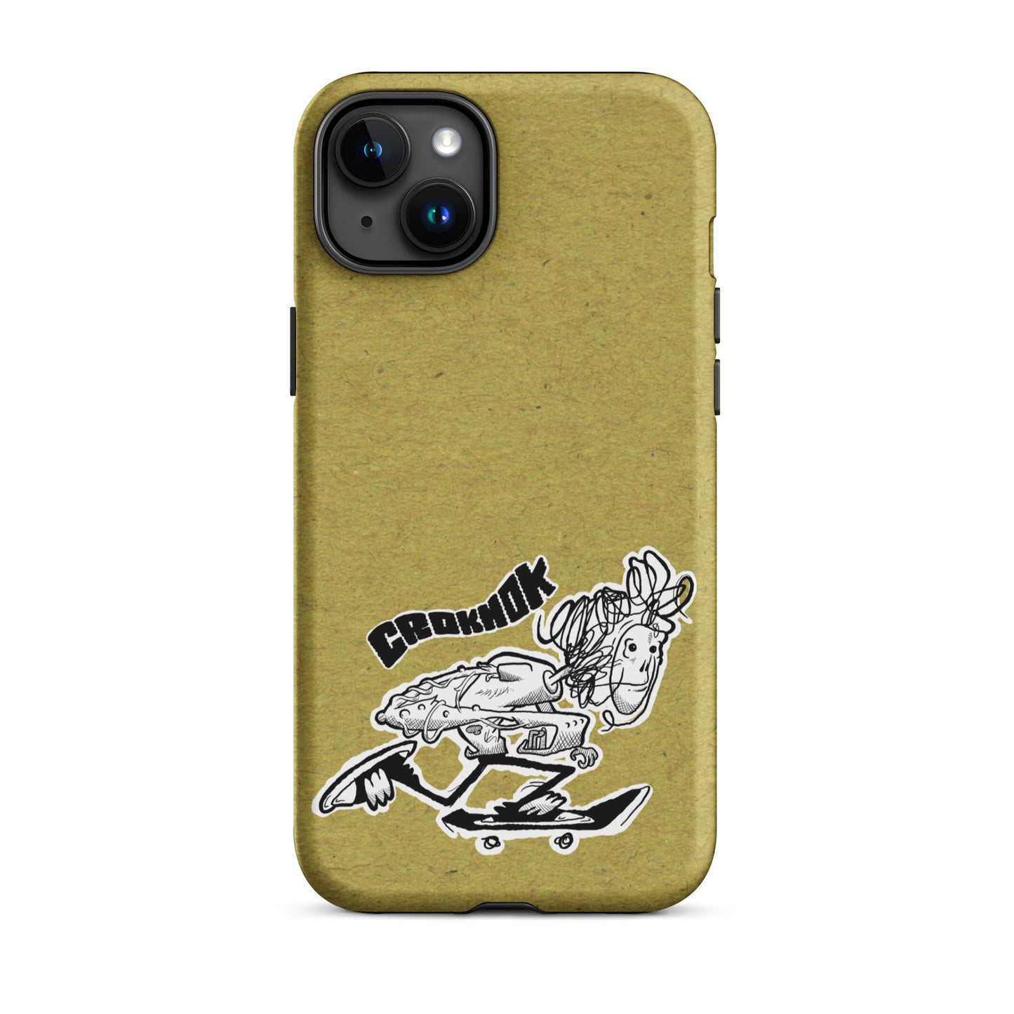 iPhone case - Skateboarding AS0039 Yellow