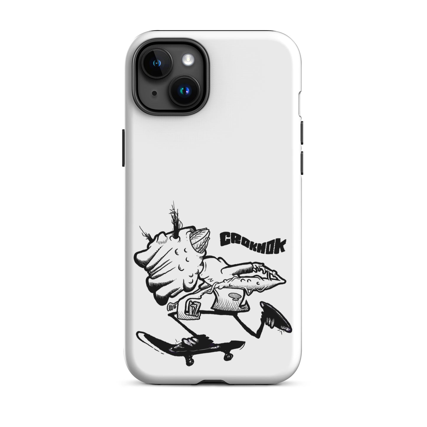 iPhone case - Skateboarding AS0036 White