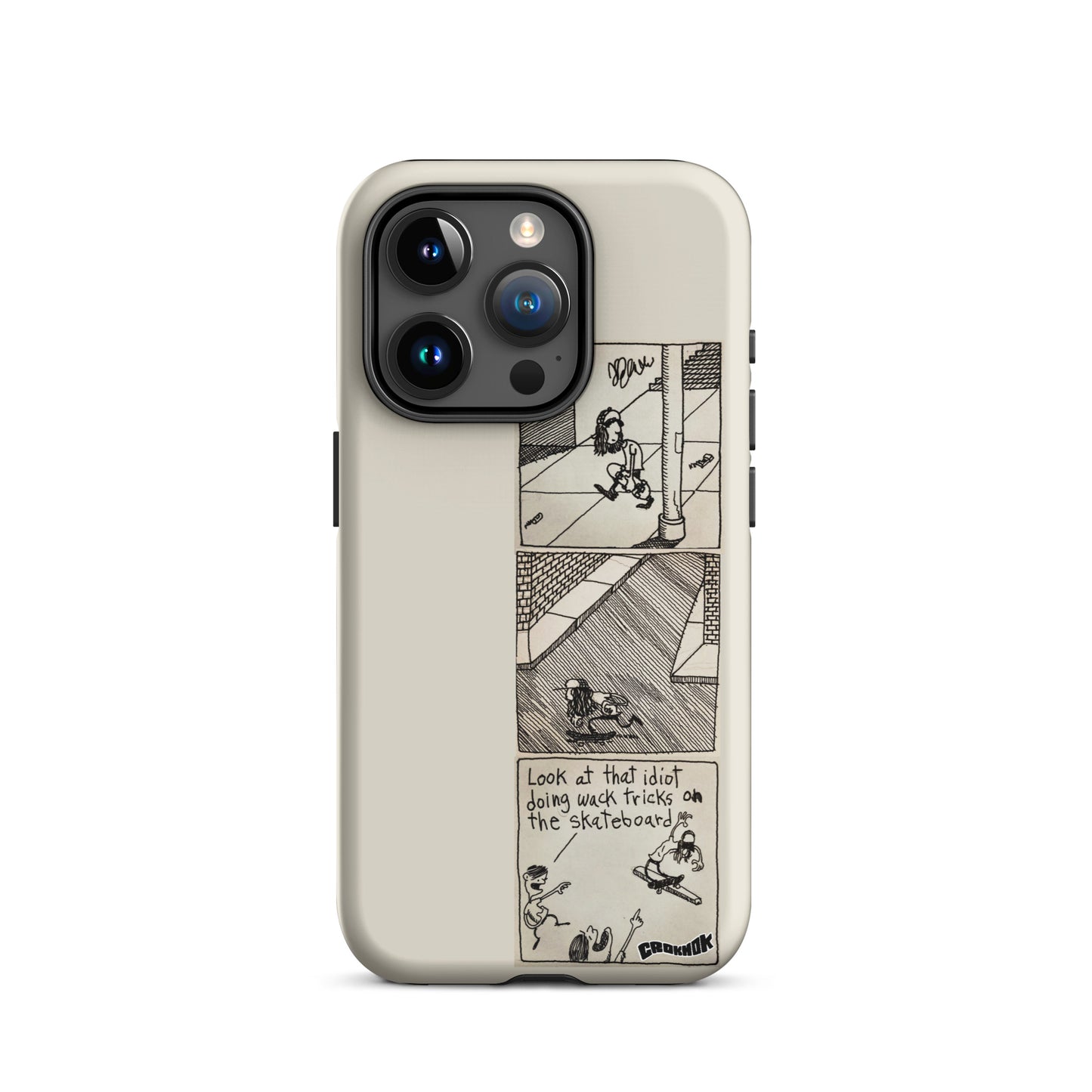 iphone case - skateboarding comics 2308