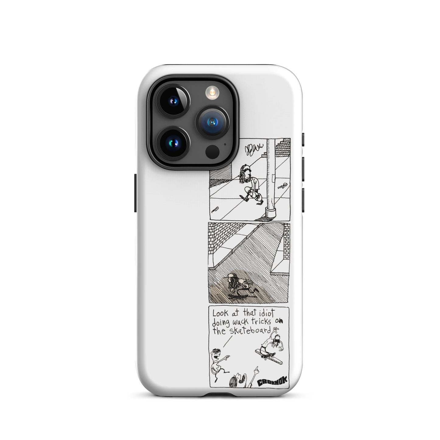 iphone case - skateboarding comics 2308