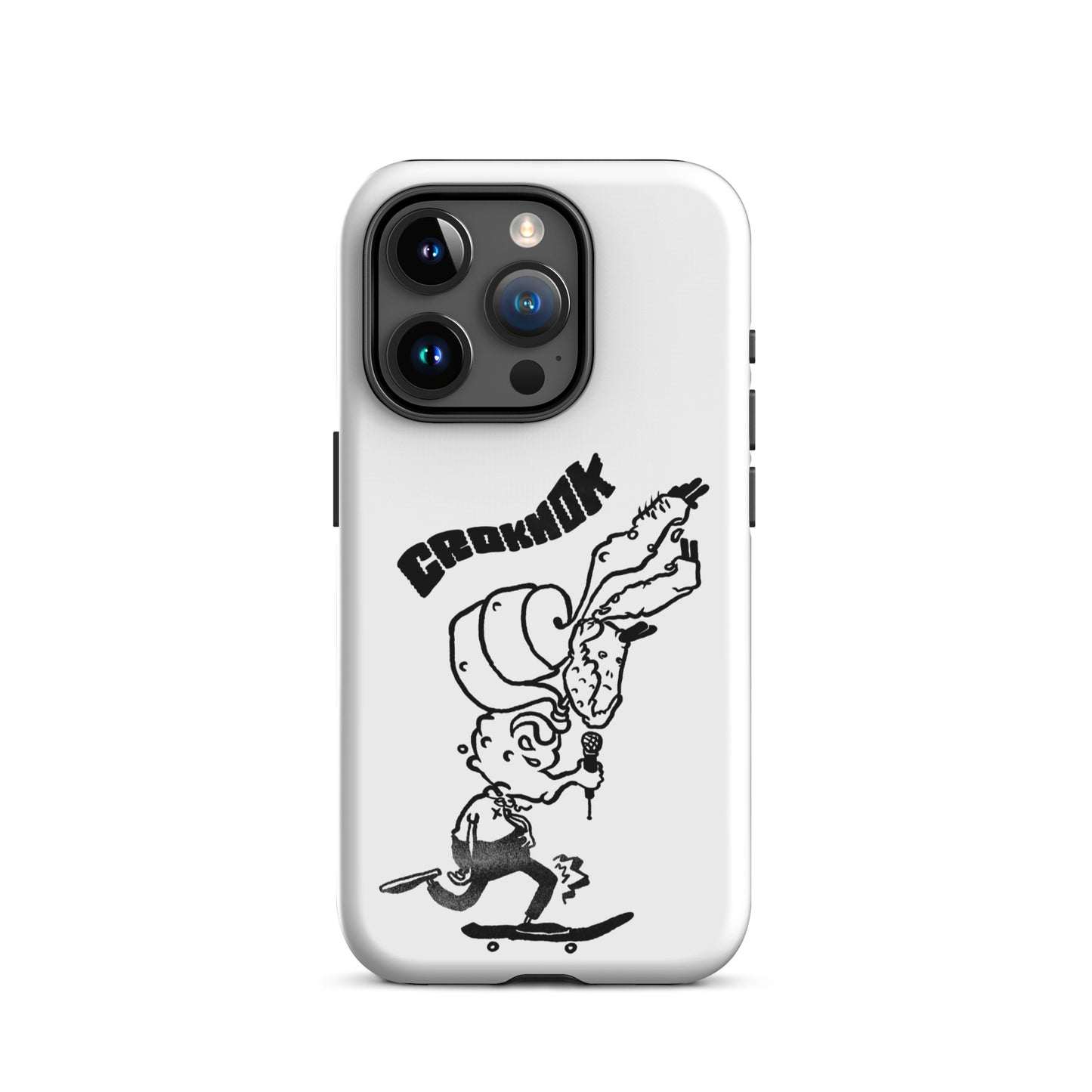 iPhone case - Skateboarding AS0012 White