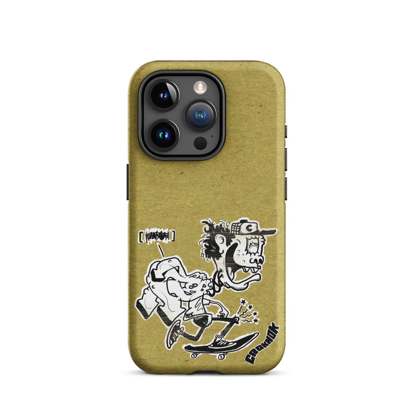 iPhone case - Skateboarding AS0017 Yellow