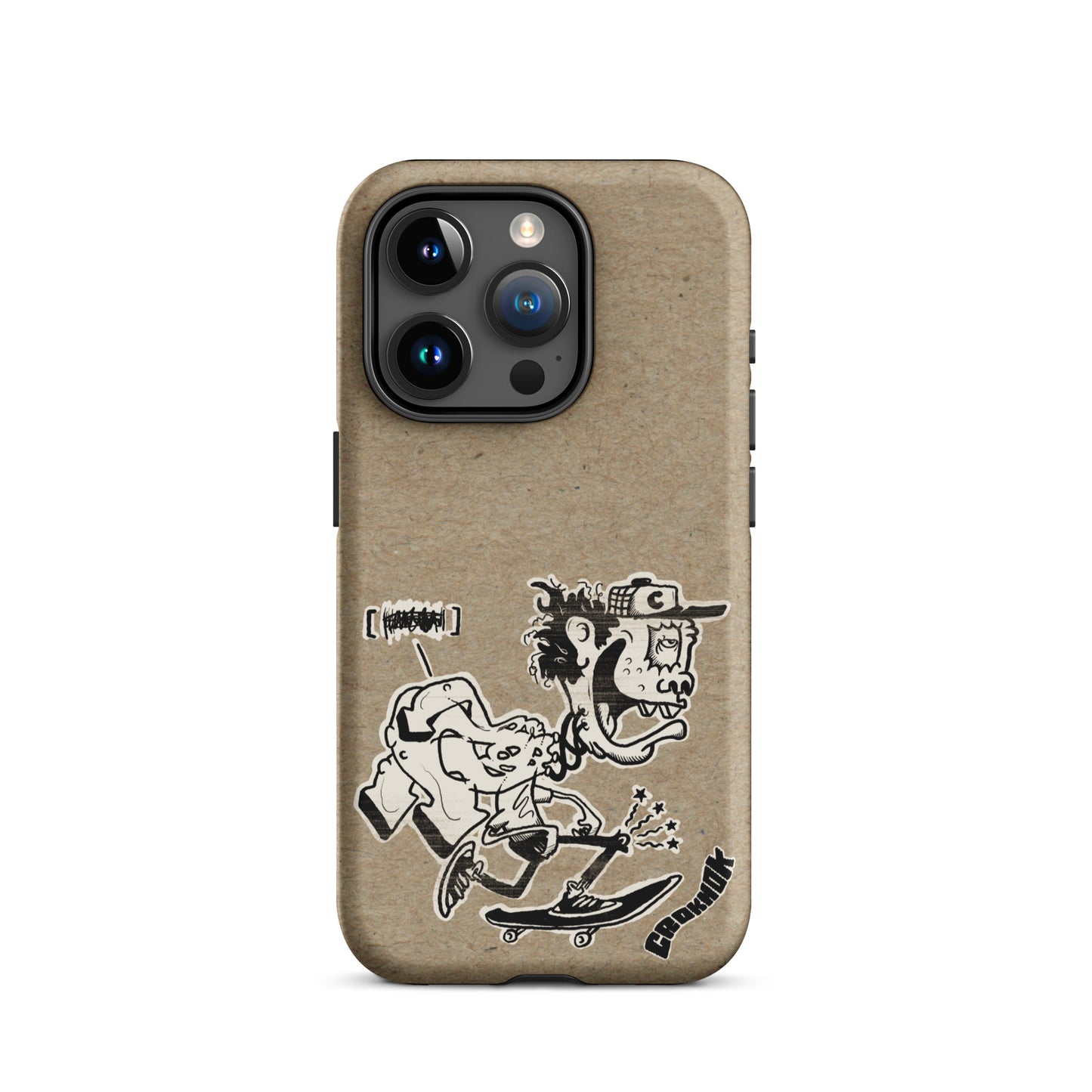 iPhone case - Skateboarding AS0017 Beigh