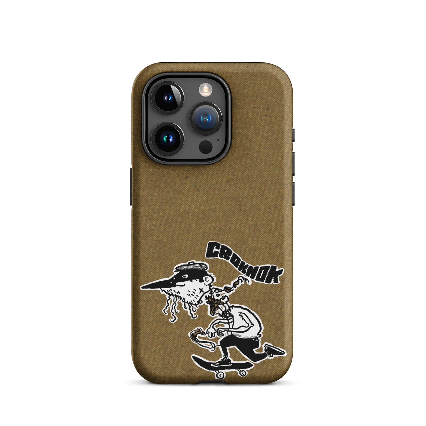 iPhone case - Skateboarding AS0013 Brown