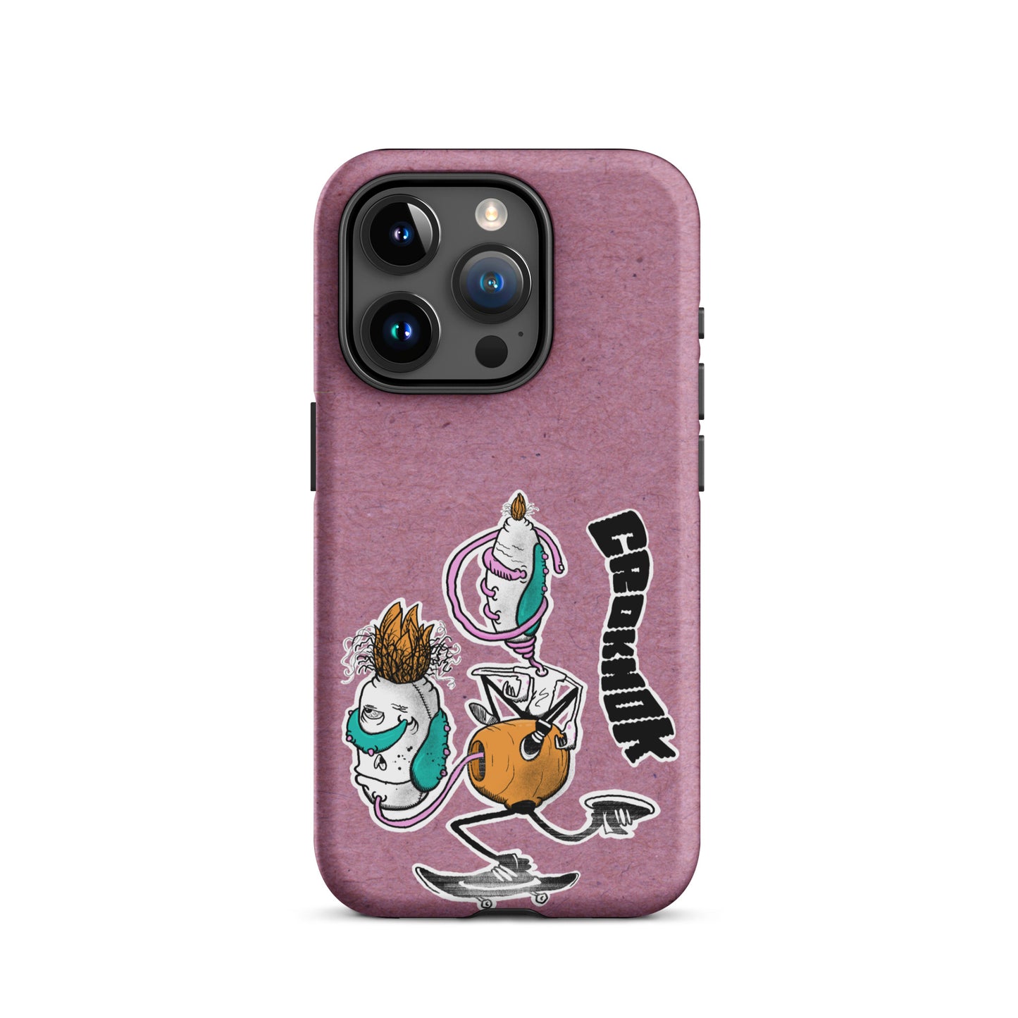 iPhone case - Skateboarding AS0025 Pink