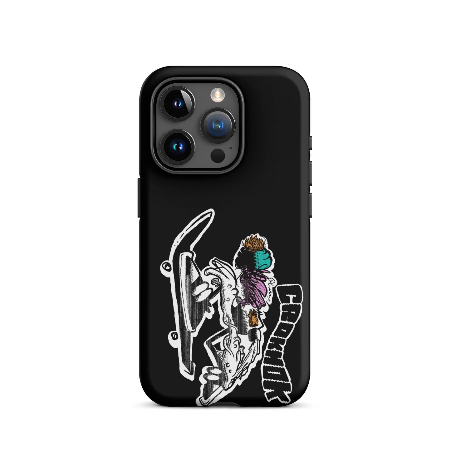 iPhone case - Skateboarding AS0035 Black