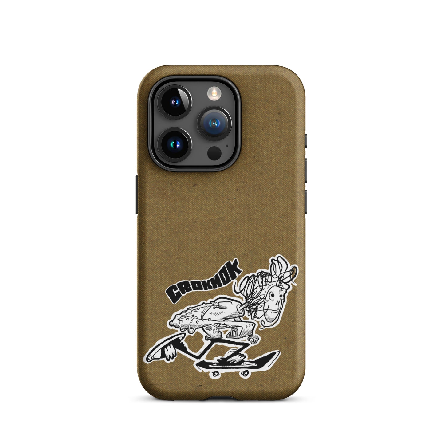 iPhone case - Skateboarding AS0039 Brown