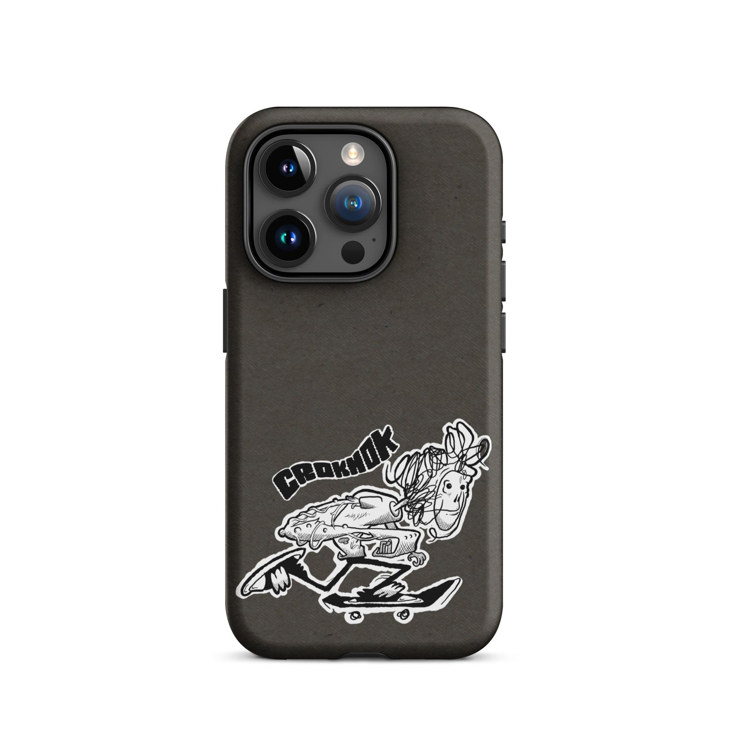 iPhone case - Skateboarding AS0039 Grey