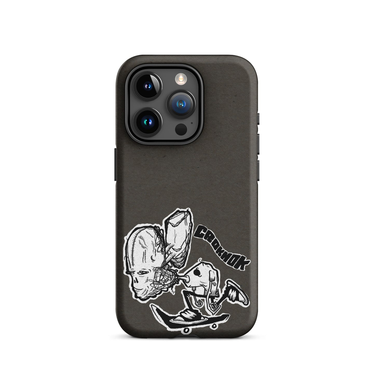 iPhone case - Skateboarding AS0037 Grey