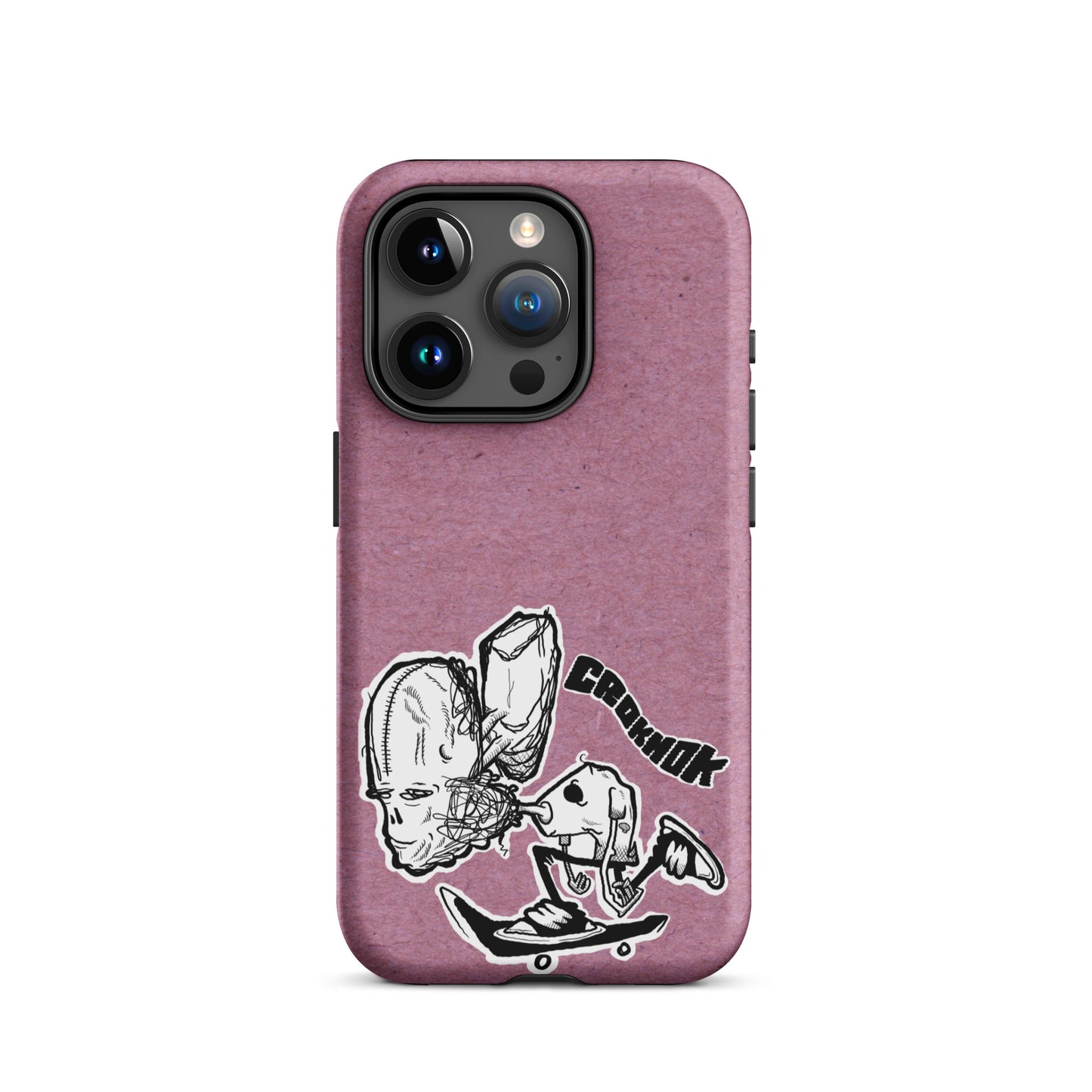 iPhone case - Skateboarding AS0037 Pink