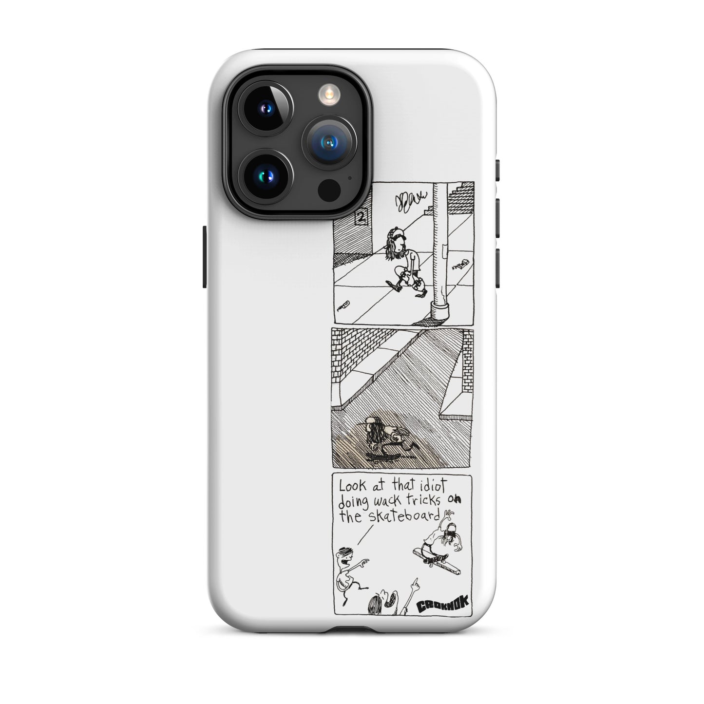 iphone case - skateboarding comics 2308