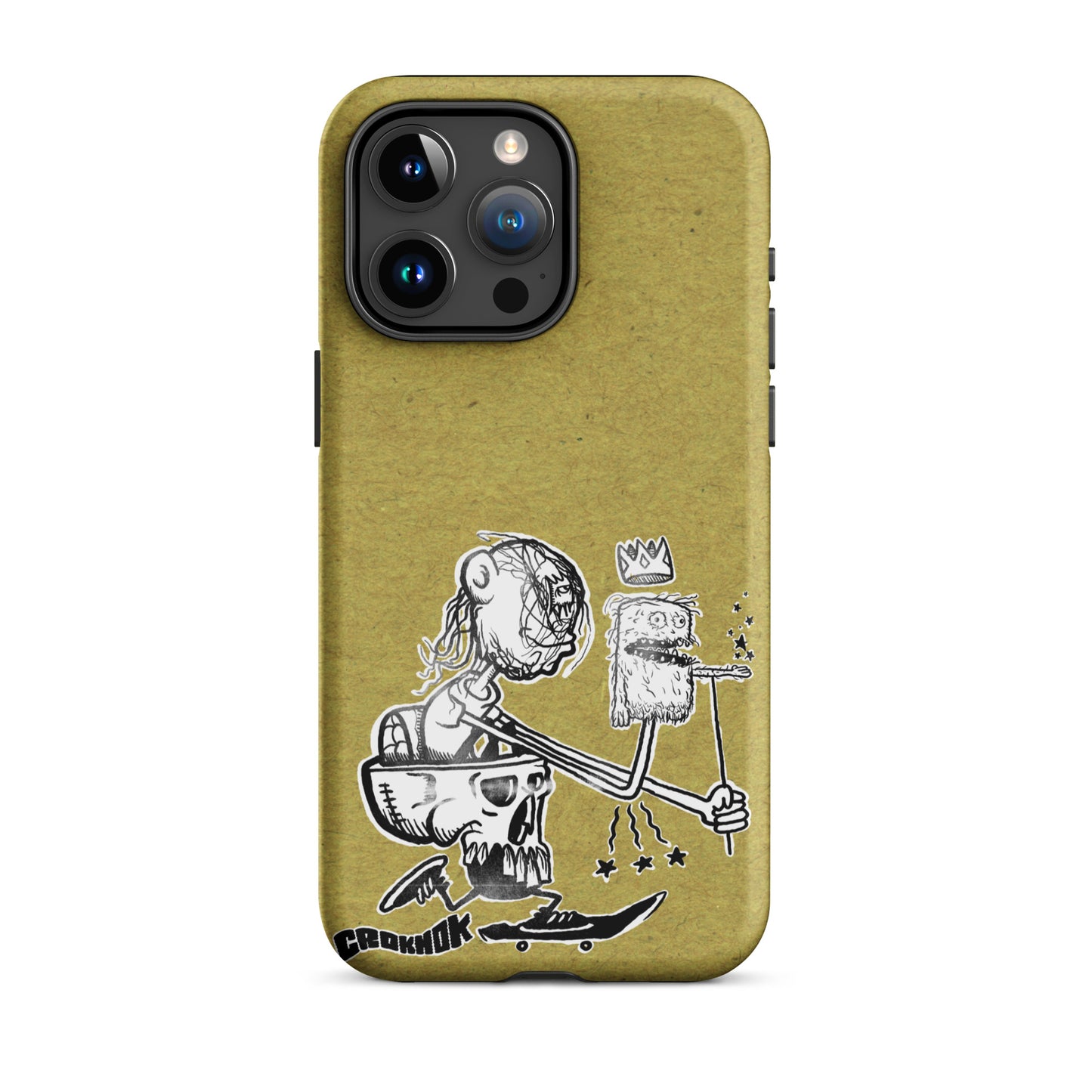 iPhone case - Skateboarding AS0019 Yellow