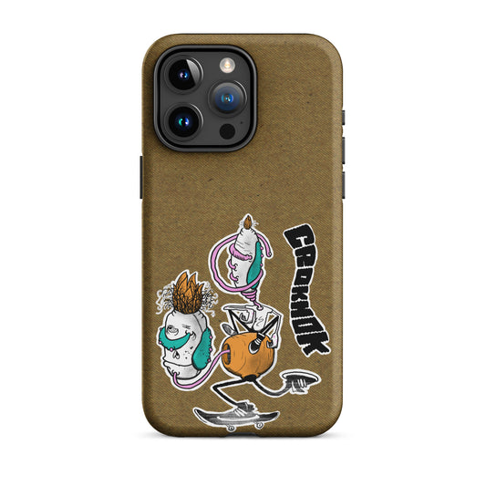 iPhone case - Skateboarding AS0025 Brown