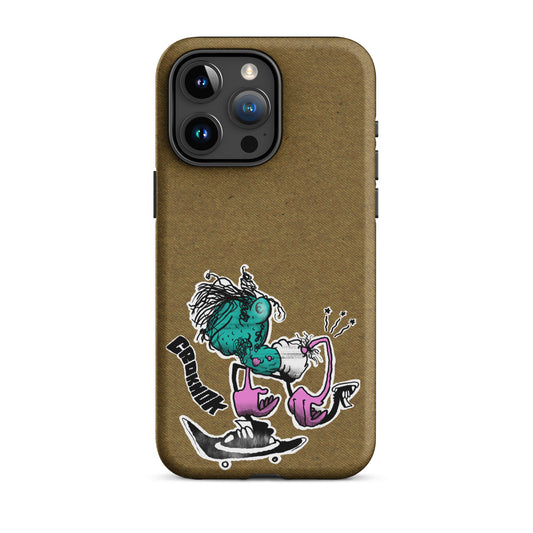 iPhone case - Skateboarding AS0028 Brown