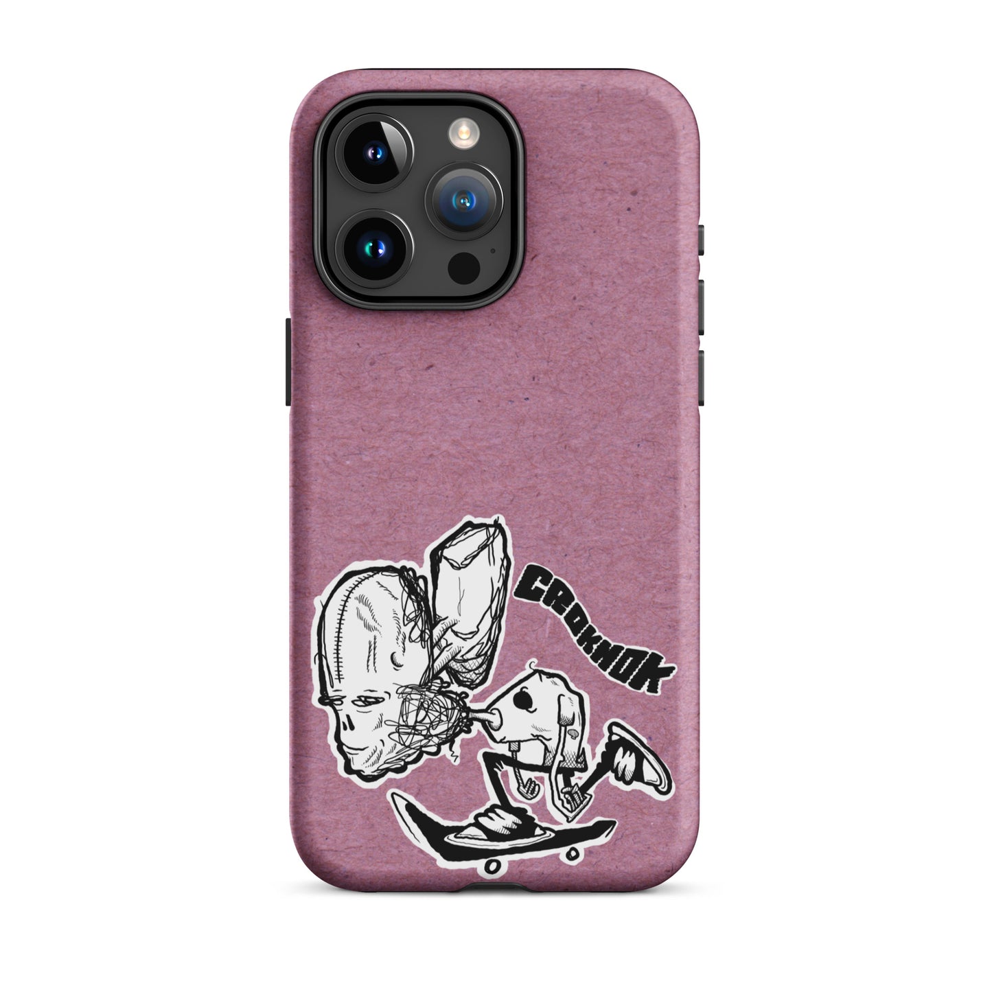 iPhone case - Skateboarding AS0037 Pink