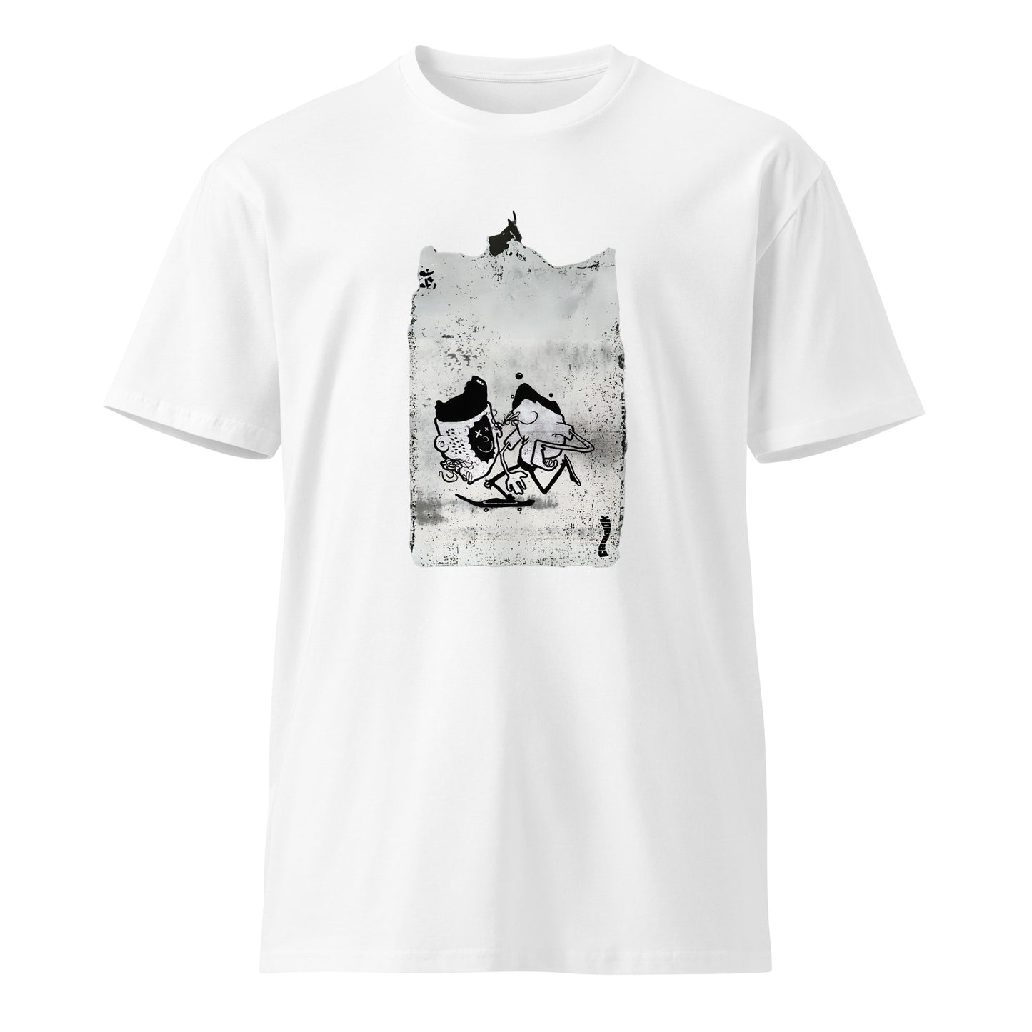 unisex premium t-shirt - skateboarding 2311