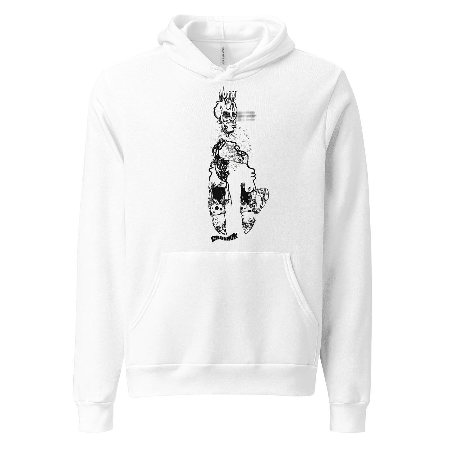 unisex hoodie - abstract artificial selection no 6