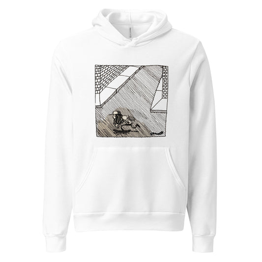 unisex hoodie - skateboarding 2308